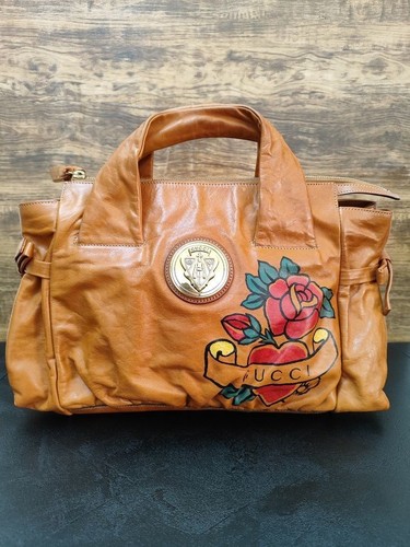 Sac main cuir - sac, en