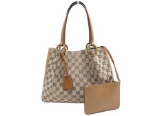SAC A MAIN GUCCI CABAS TOILE