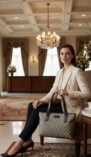 Gucci GG Suprême Tote Bag Sac